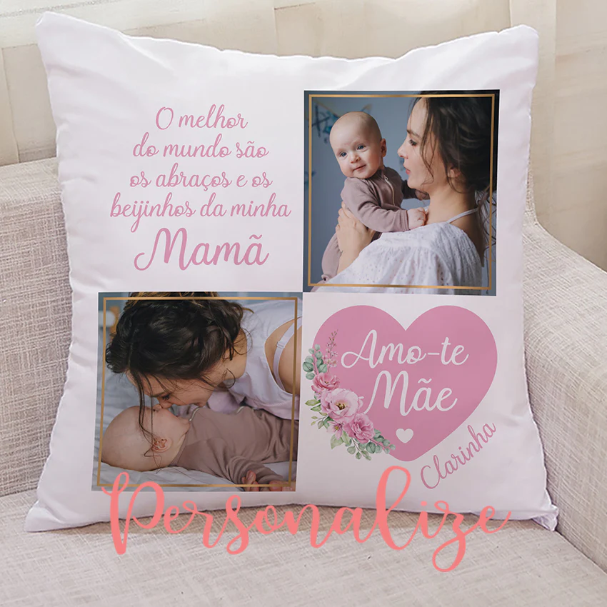 Almofada " Amo-te Mãe "