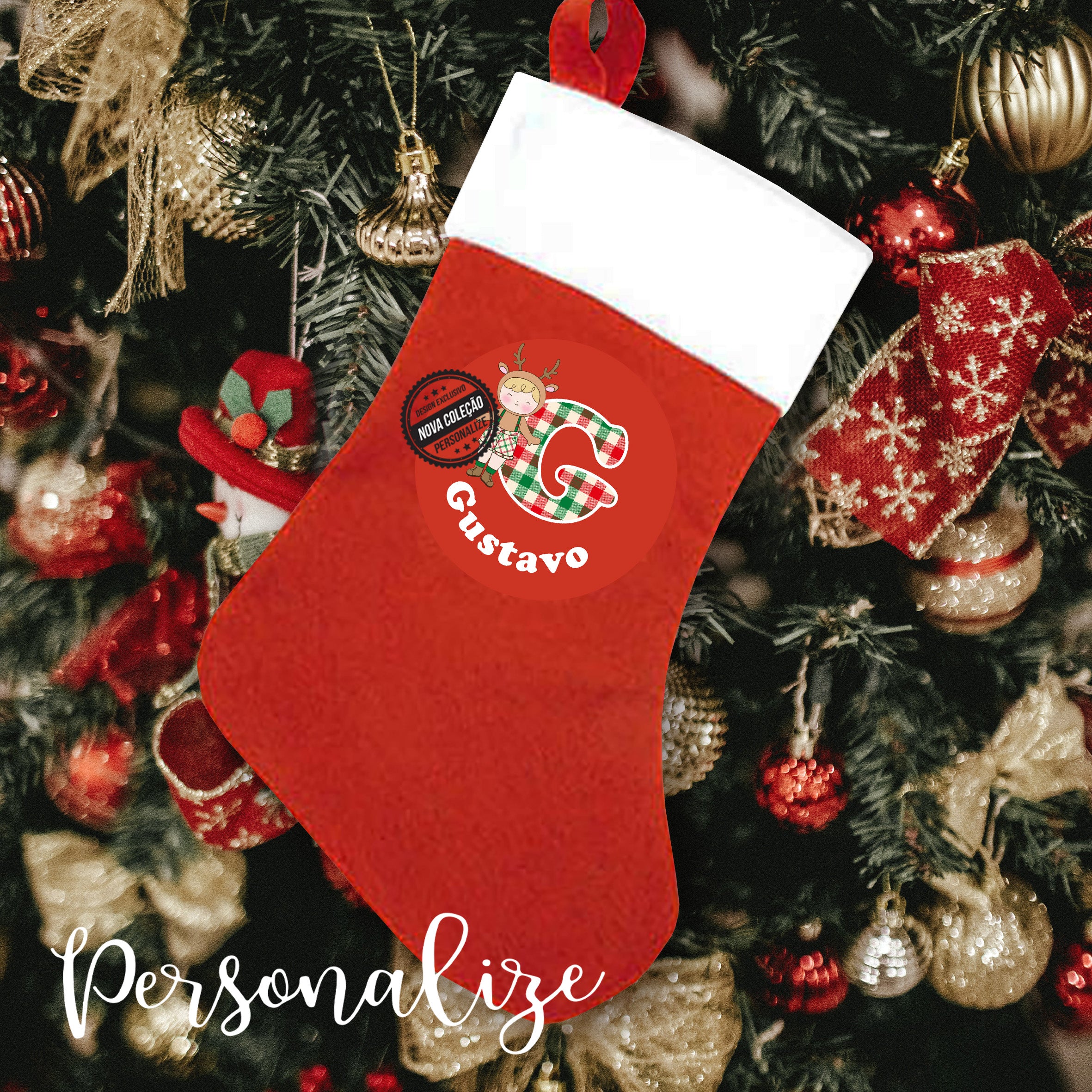 Bota de natal "Inicial" - Image 2