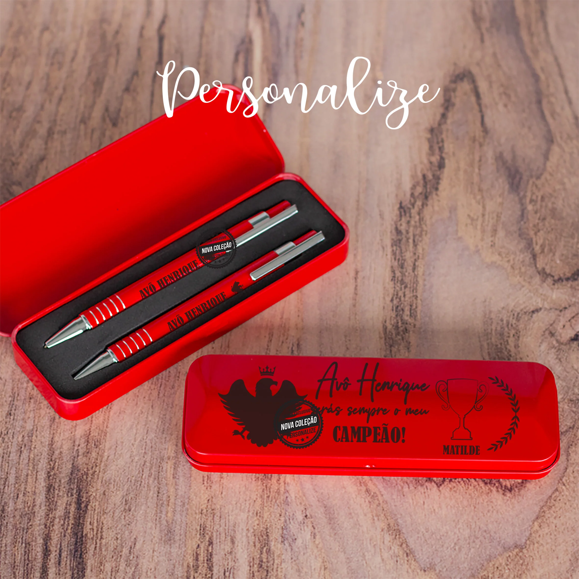 Conjunto estojo " Serás sempre o meu campeão" - Image 2