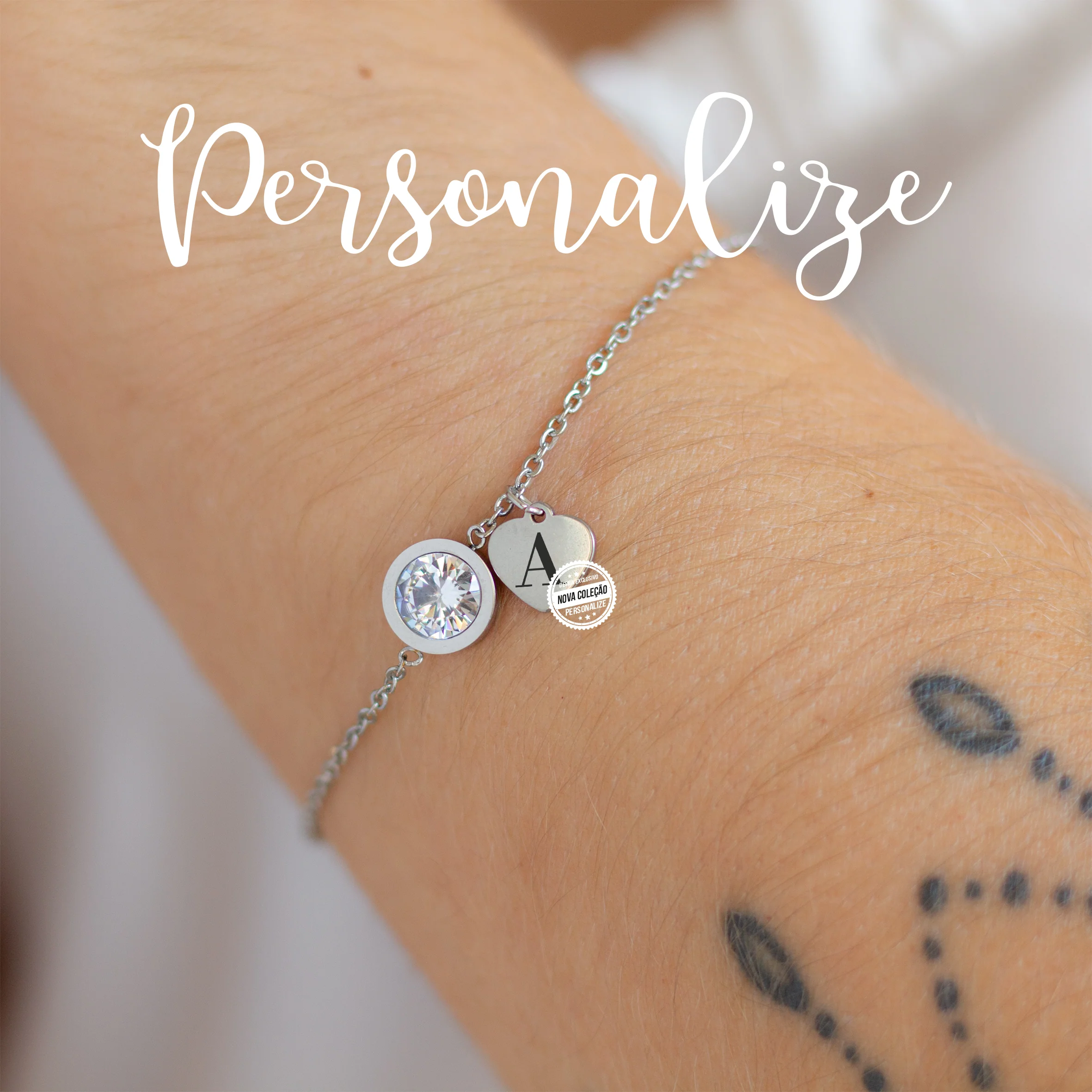Fio, pulseira e brincos " Shine " - Image 2