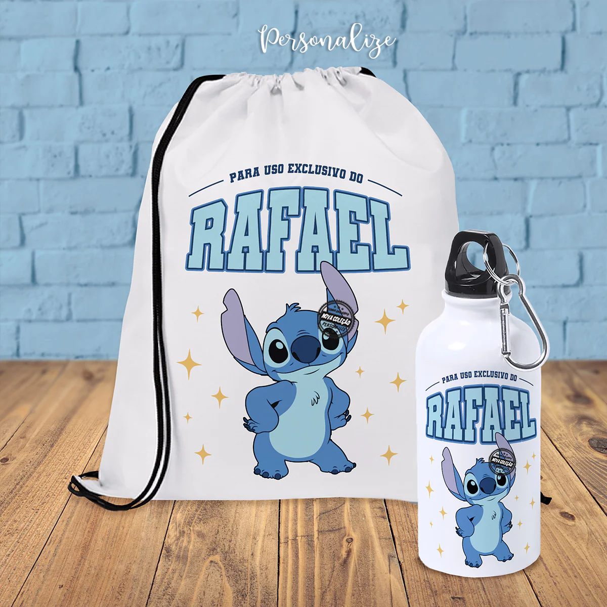 Mochila e/ou garrafa "Stitch/Angel" - Image 2