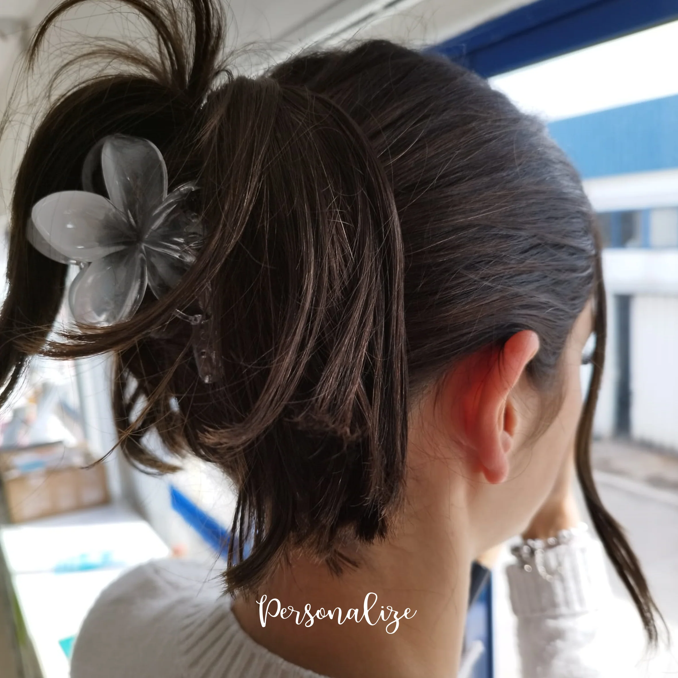 Mola cabelo "Flower" - Image 2