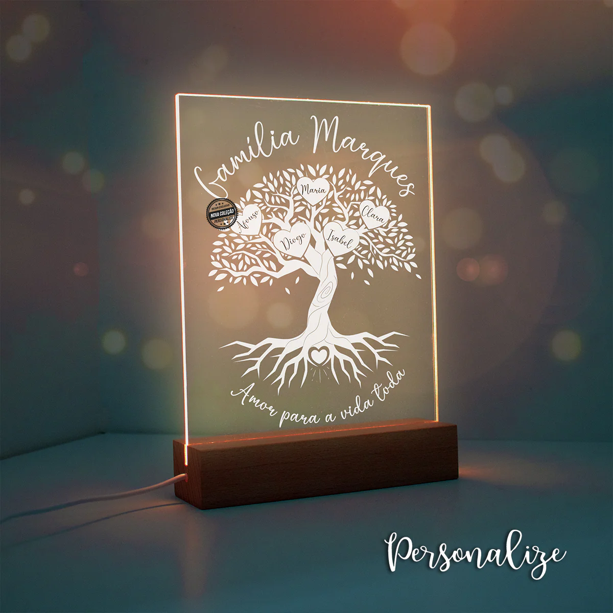 Moldura Led "Família"