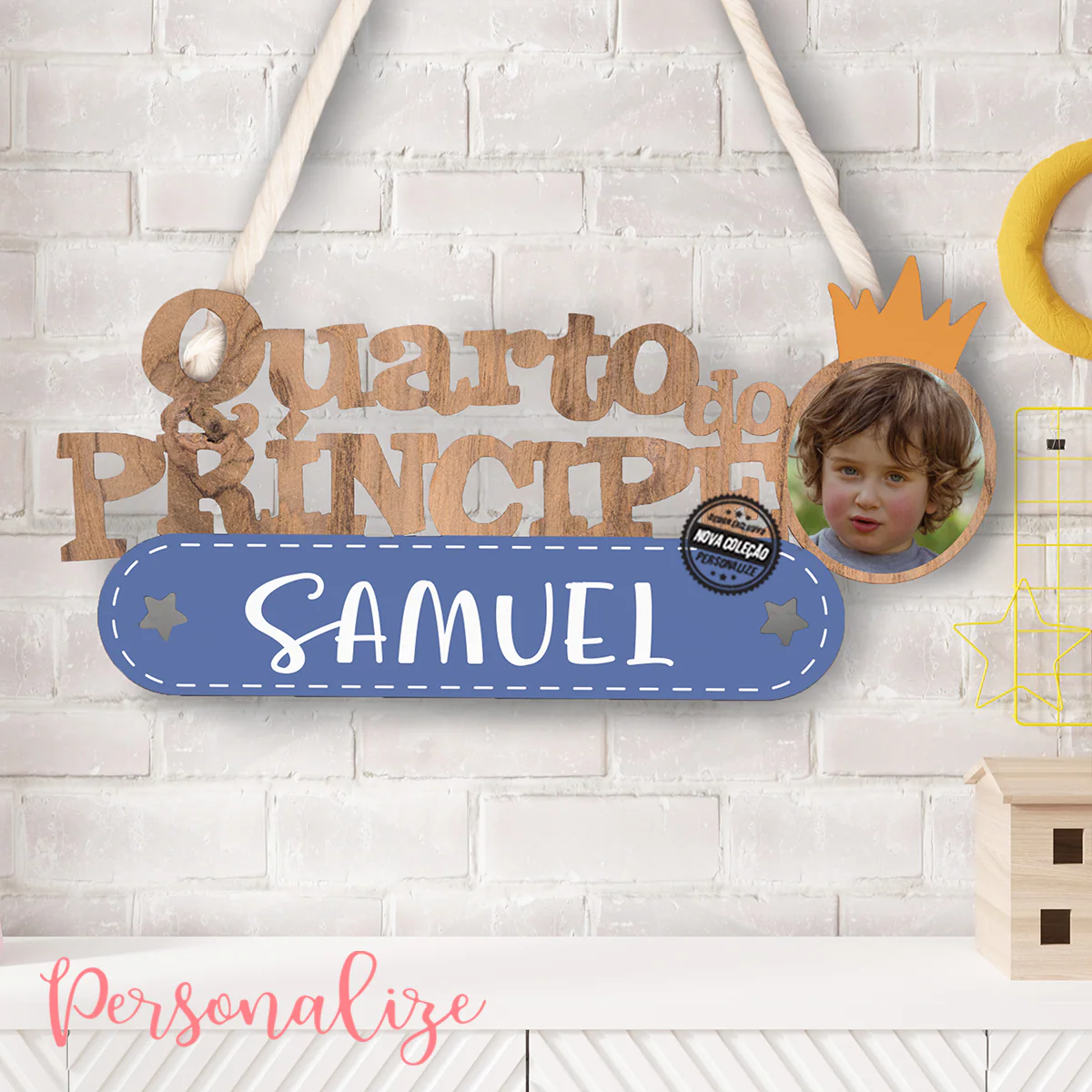 Placa "Quarto do príncipe / da princesa" - Image 2