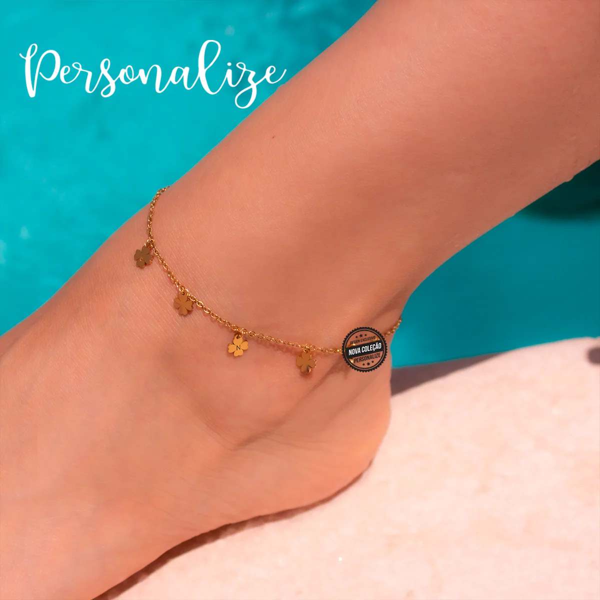 Pulseira de pé trevos - Image 2