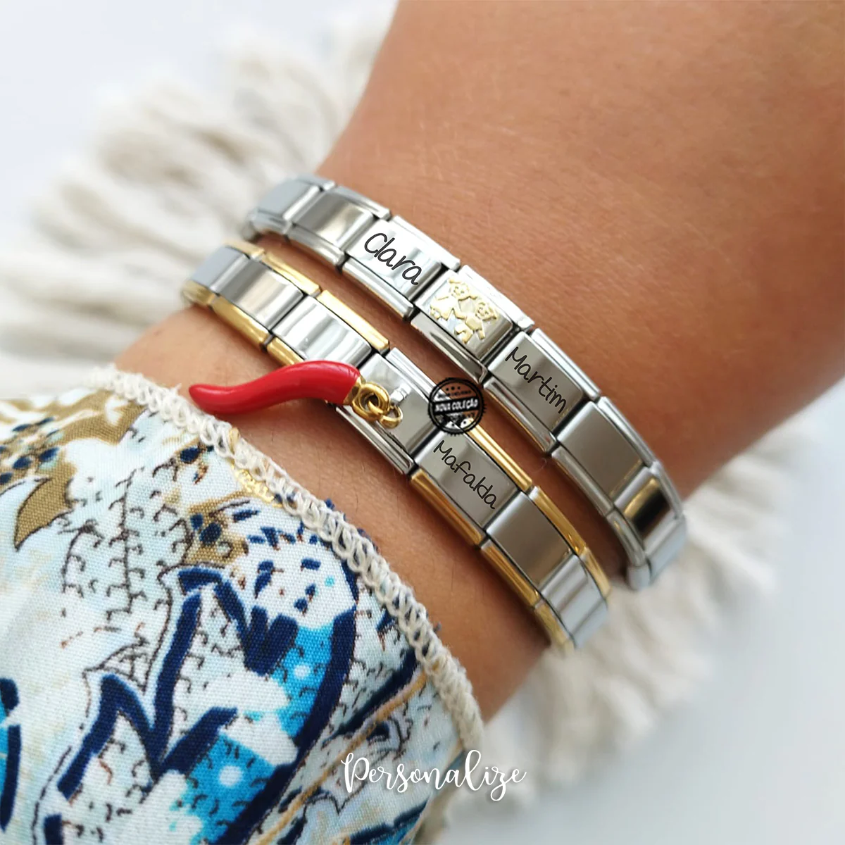 Pulseira inspiração meninos ou malagueta " Nomes" - Image 2