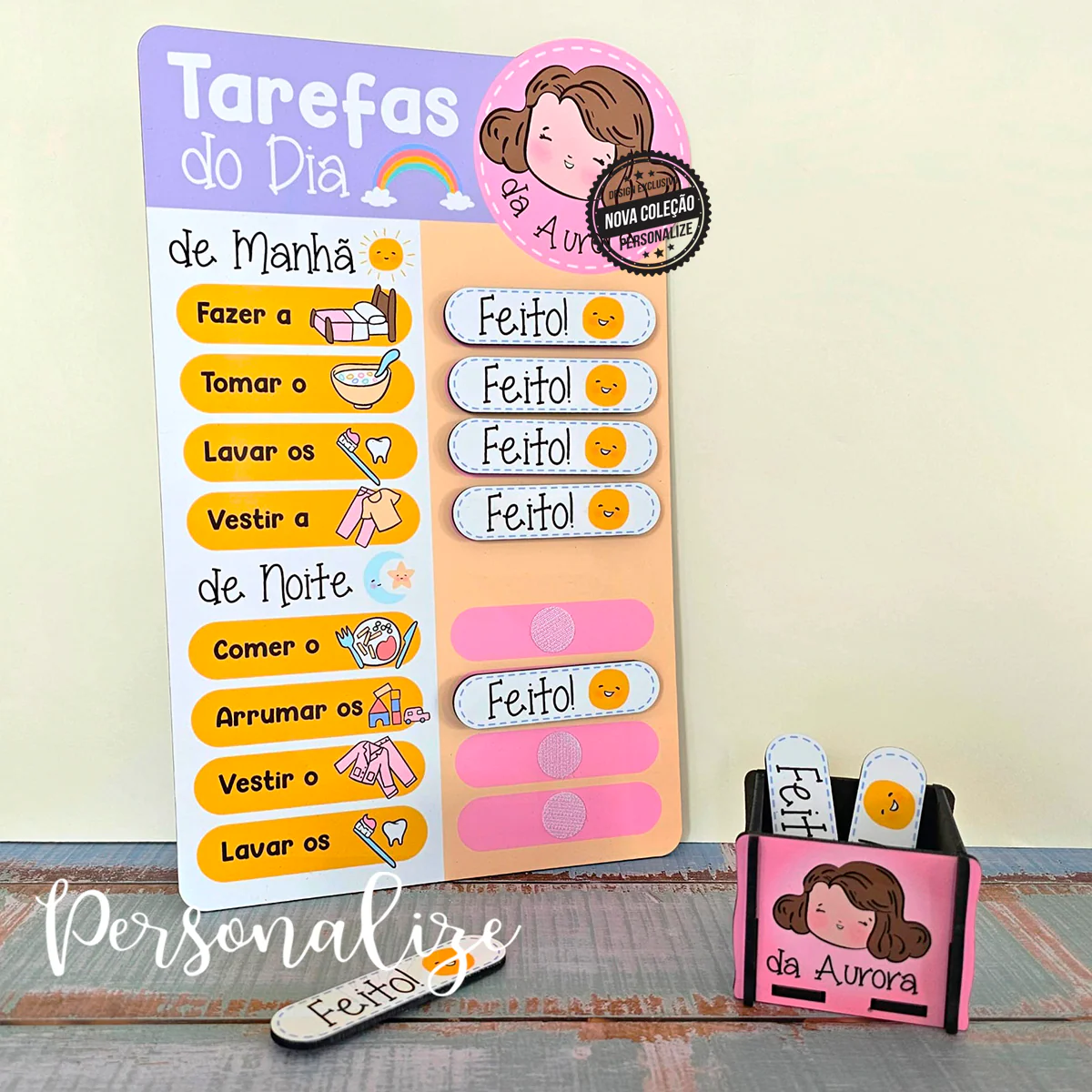 Quadro para criança "Tarefas diárias" - Image 3