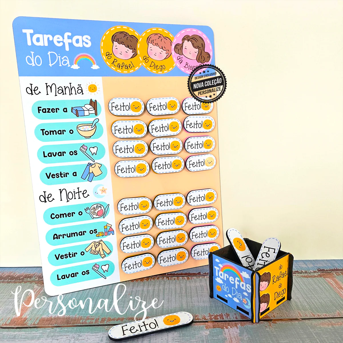 Quadro para criança "Tarefas diárias" - Image 4