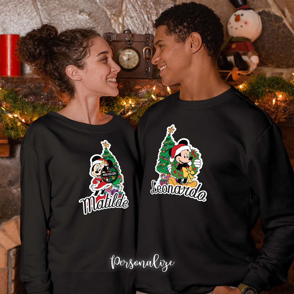 Sweat de Natal "Minnie / Mickey" - Image 2