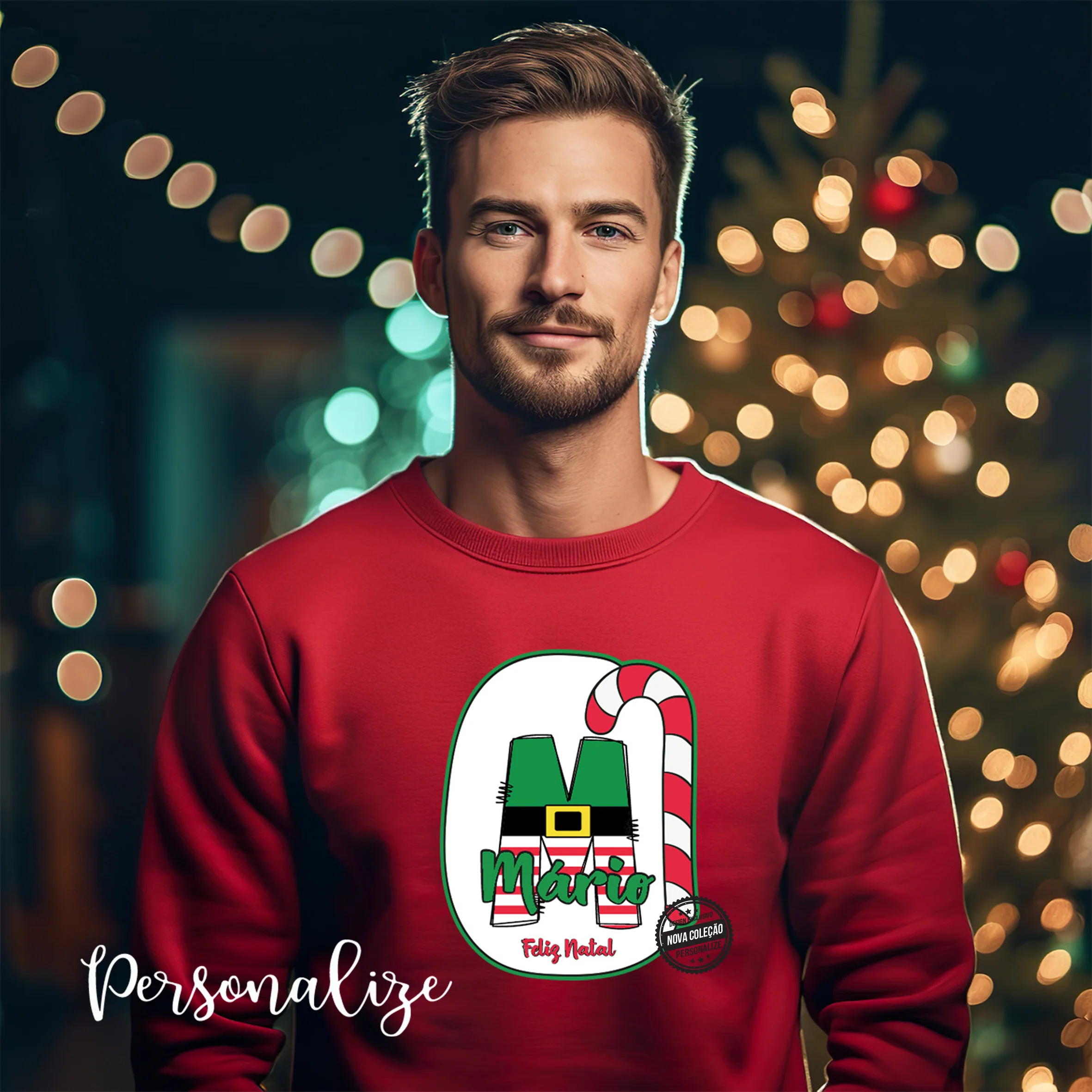 Sweat Natal " Iniciais " - Image 2