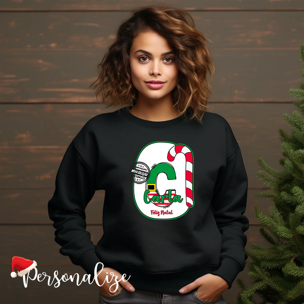 Sweat Natal " Iniciais " - Image 3