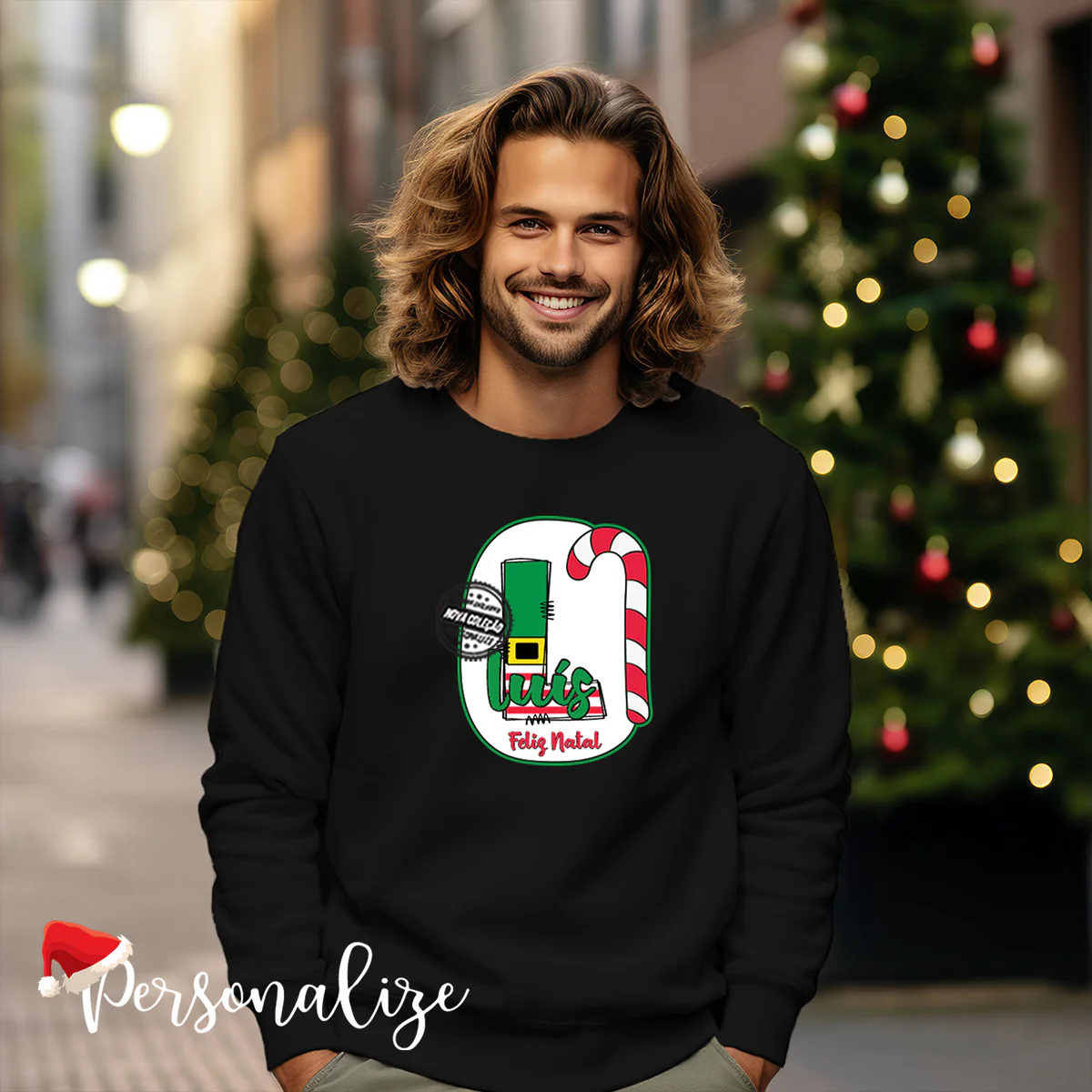 Sweat Natal " Iniciais " - Image 4
