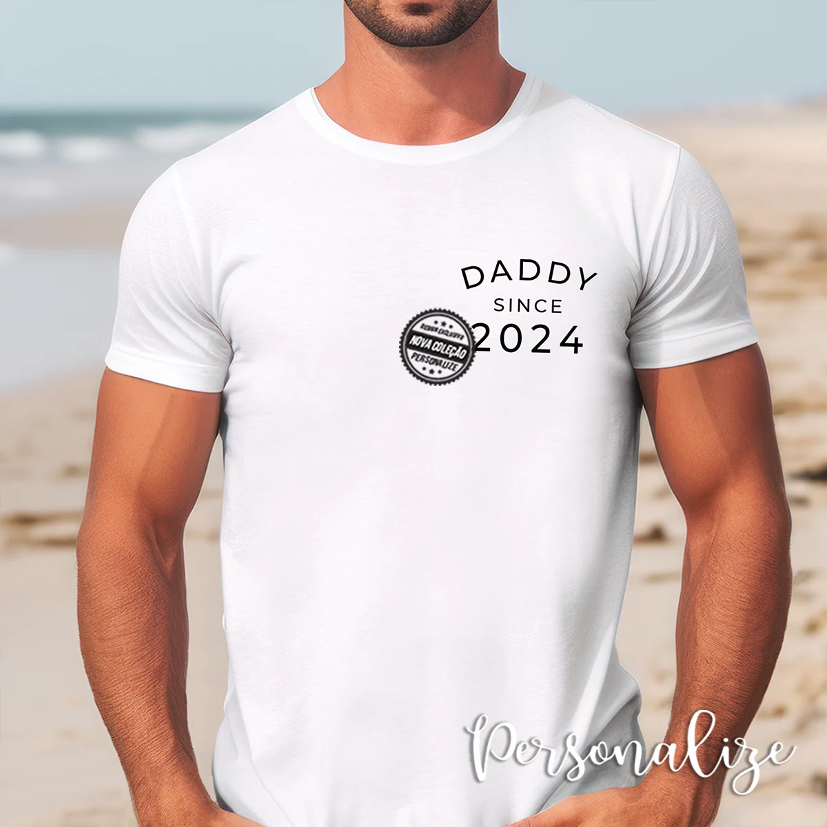 Sweat / t-shirt "Daddy since..." - Image 3