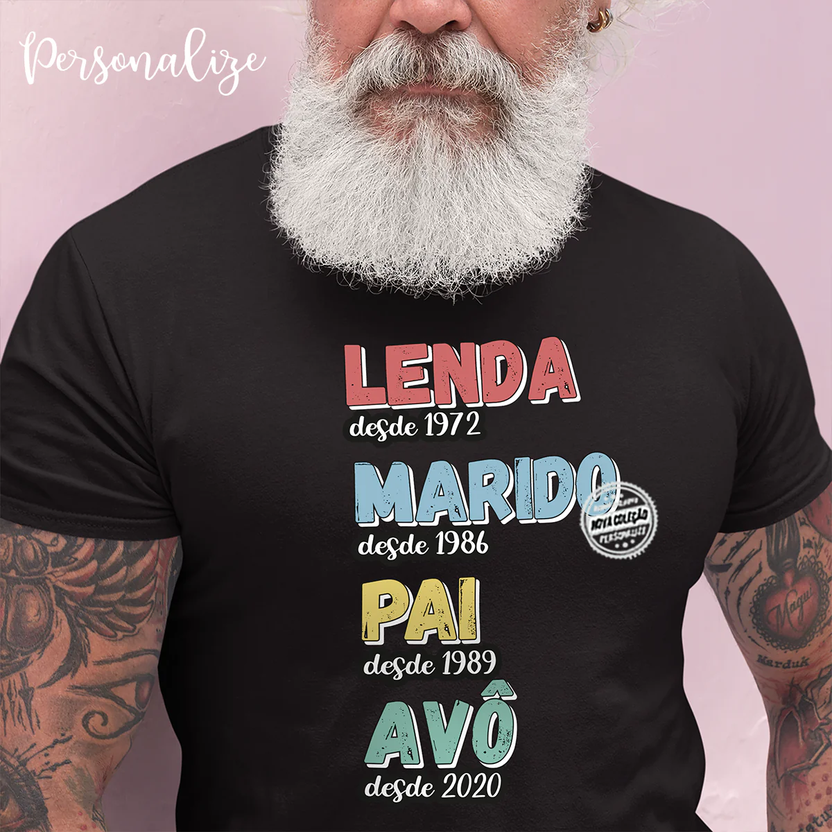 Sweat/ t-shirt "Lenda, Marido, Pai..." - Image 2