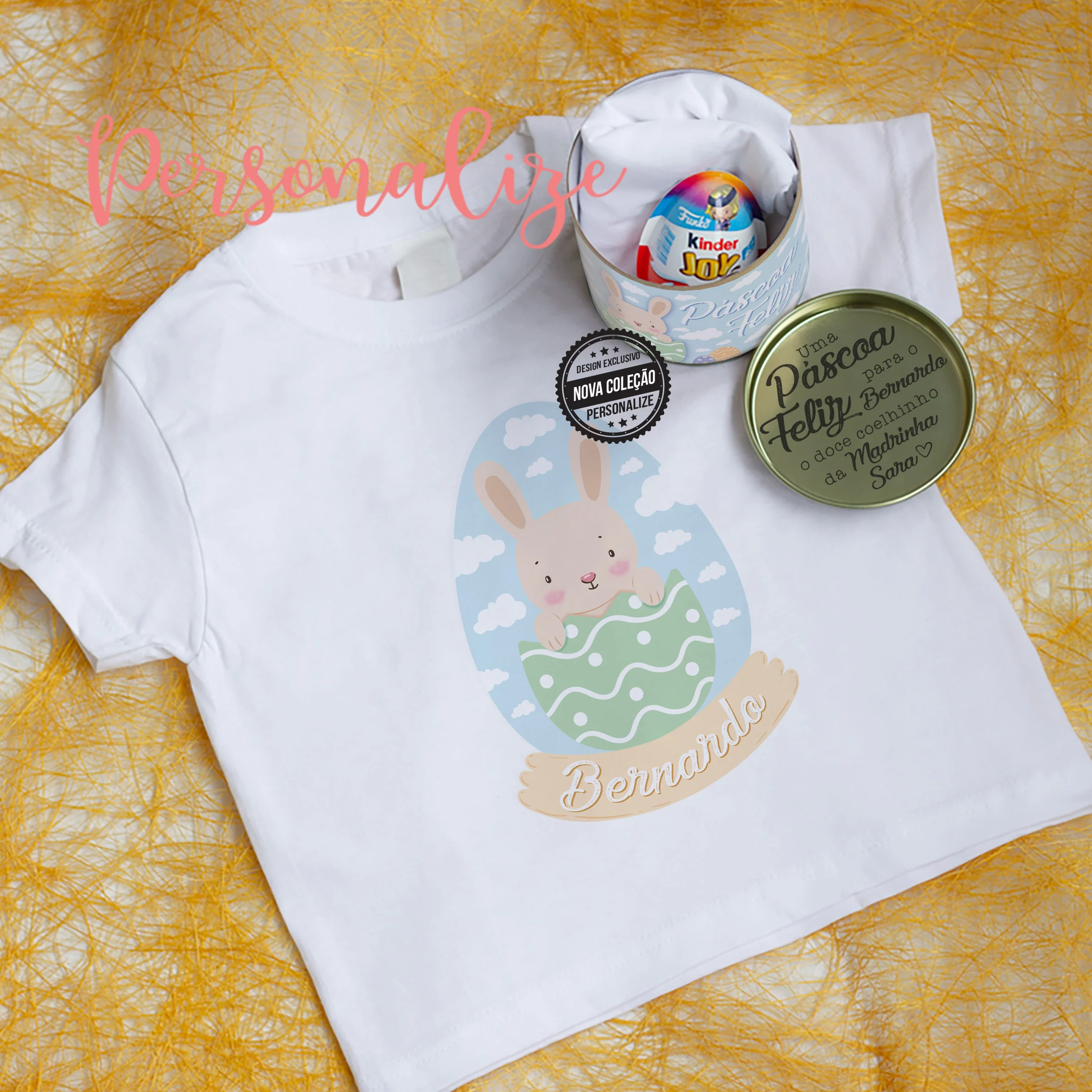 T-shirt " Coelhinho/a " - Image 2