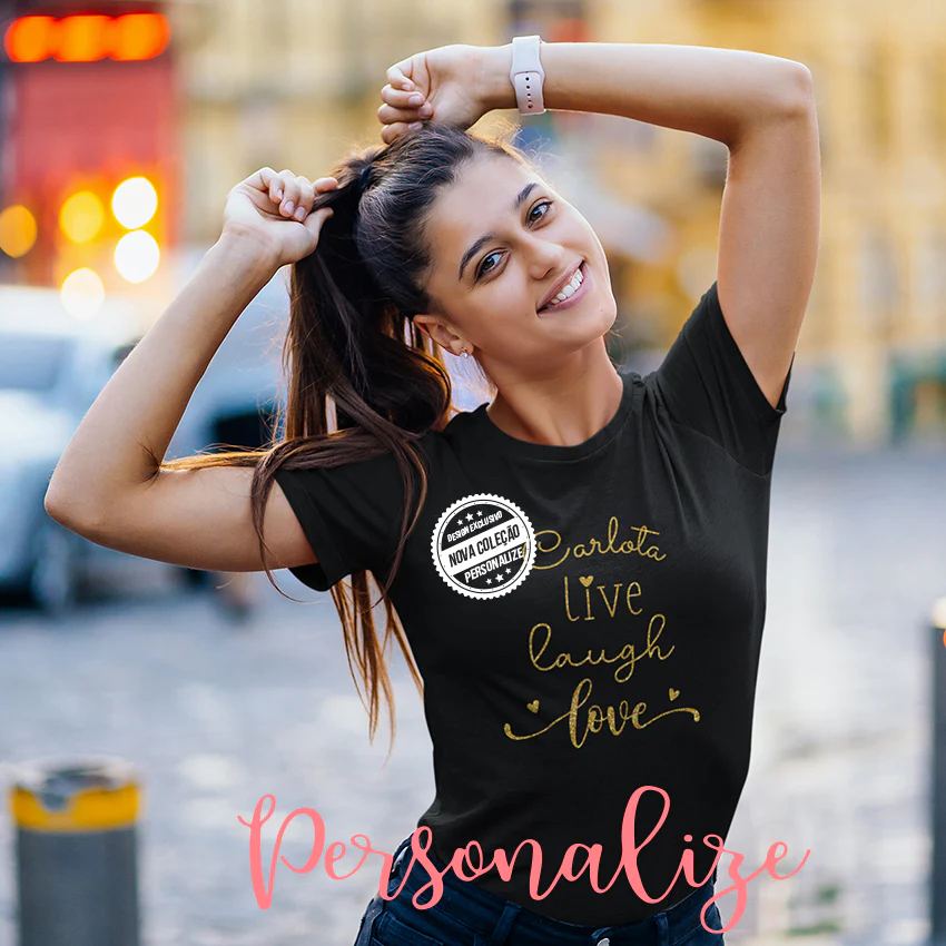 T-shirt "Live, laugh, love" - Image 2
