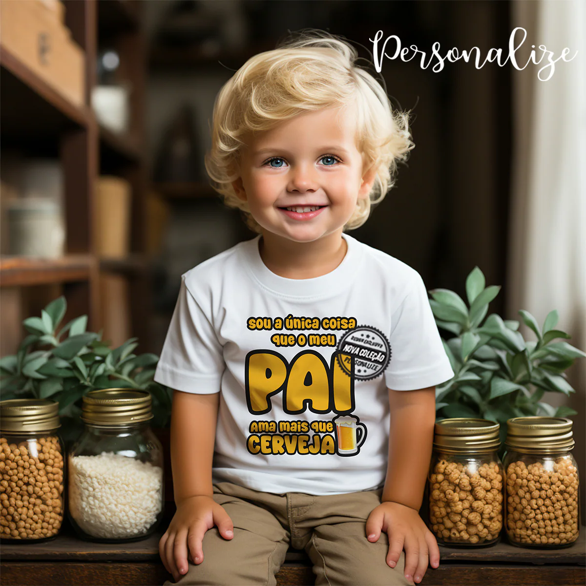 T-shirts pai e/ou filho "Cerveja" - Image 2