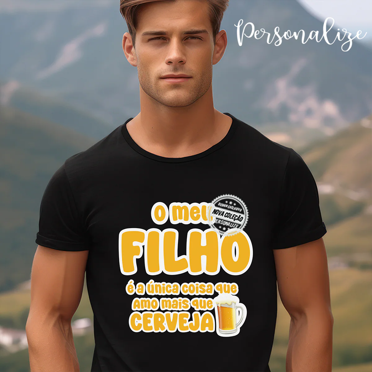 T-shirts pai e/ou filho "Cerveja" - Image 3