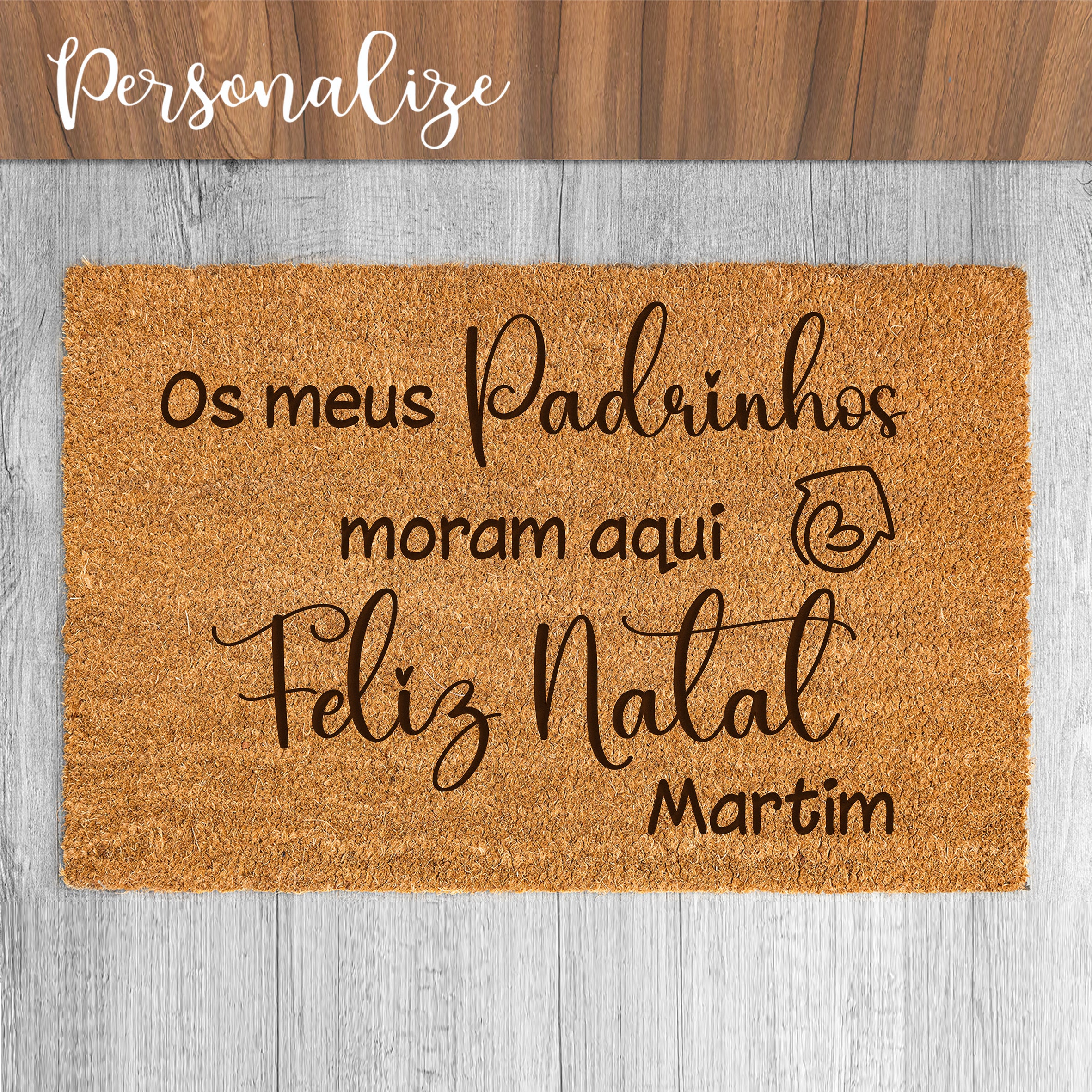 Tapetes de entrada " Feliz Natal " - Image 3